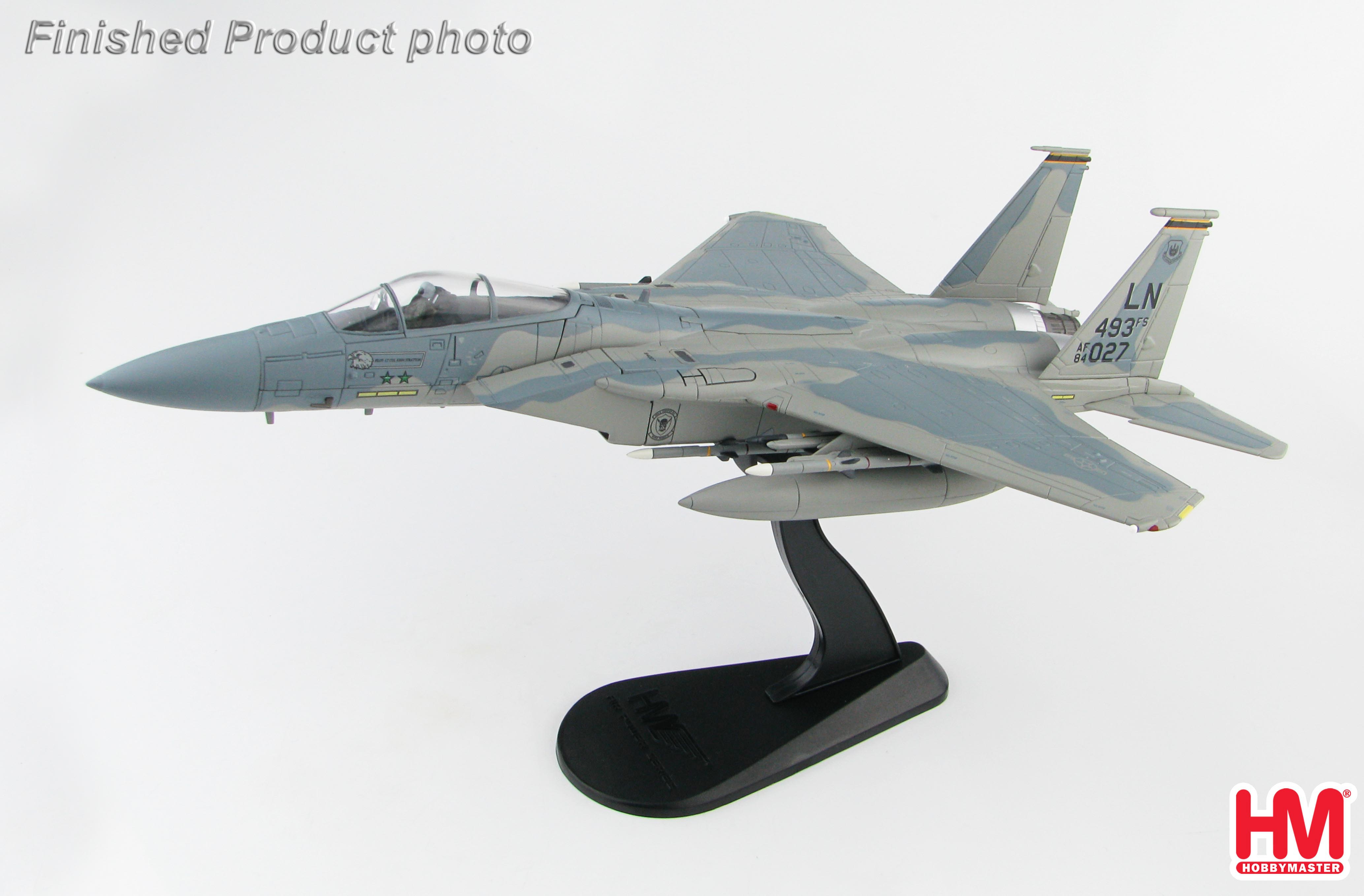 McDonnell Douglas F-15C Eagle 84-0027, USAF 493FS, RAF Lakenheath