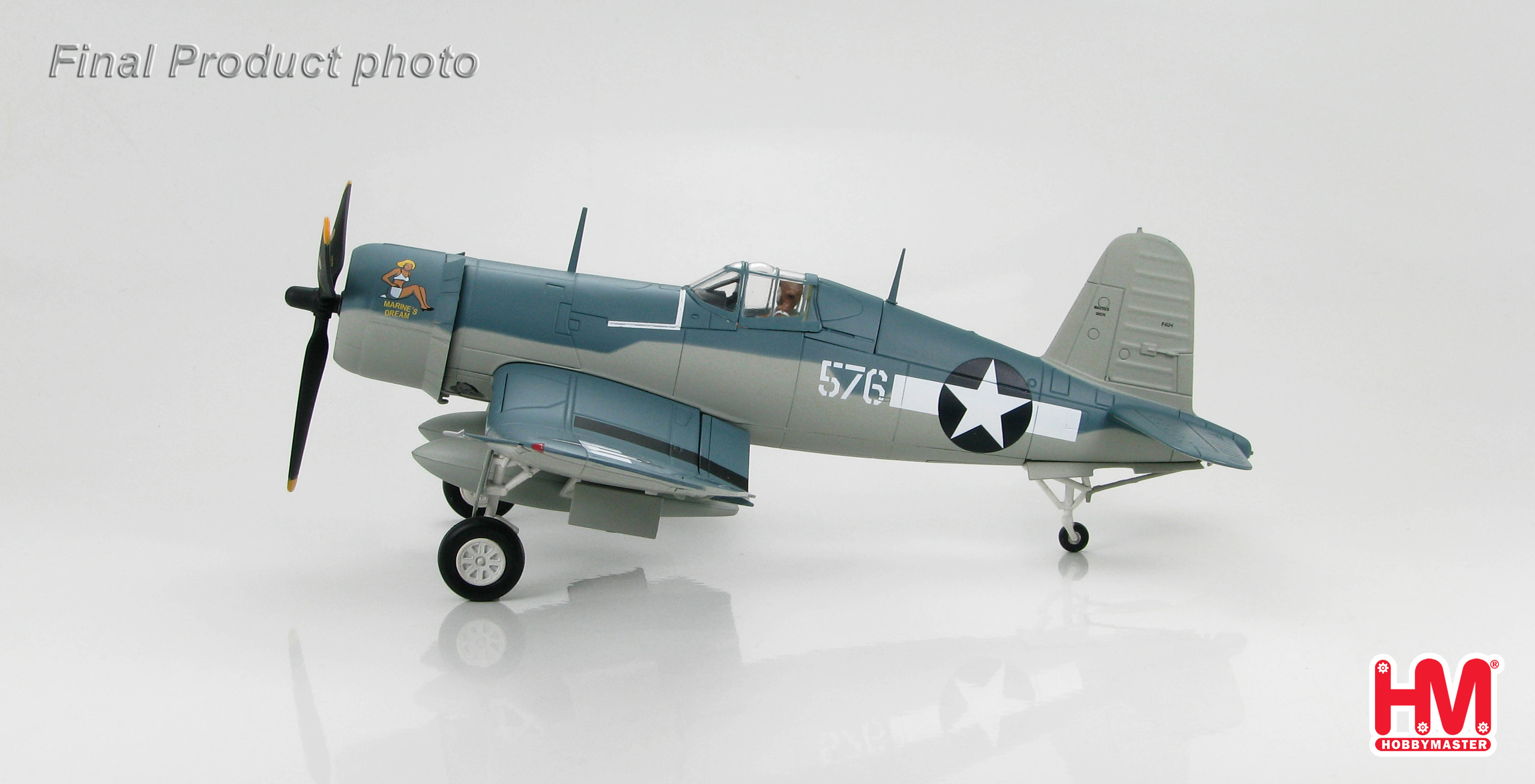 F4U-1 Bird Cage Corsair USMC, VMF-214, Lt. Edwin L. Olander, Oct 1943