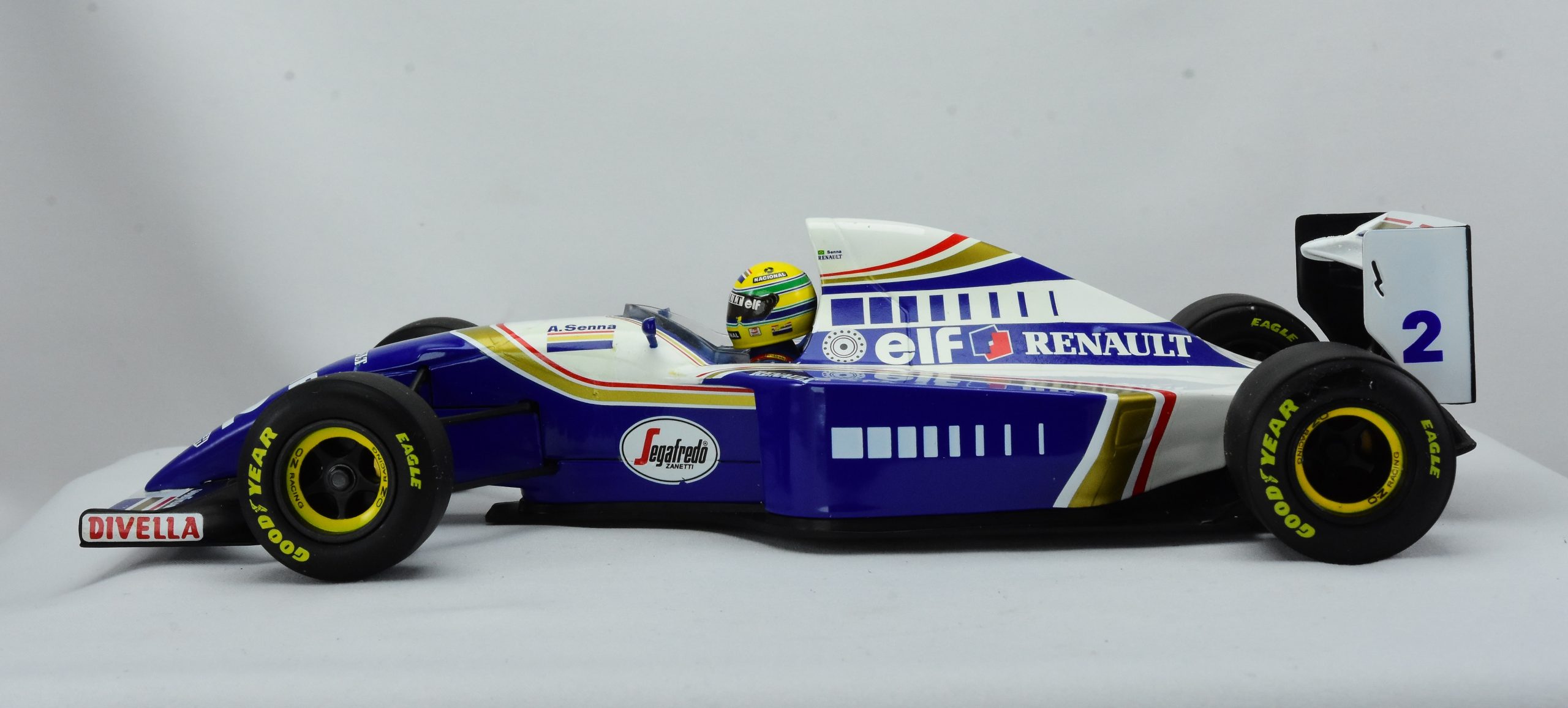 MINIATURA RENAULT F1 WILLIAMS FW16 - Hobby Ciência