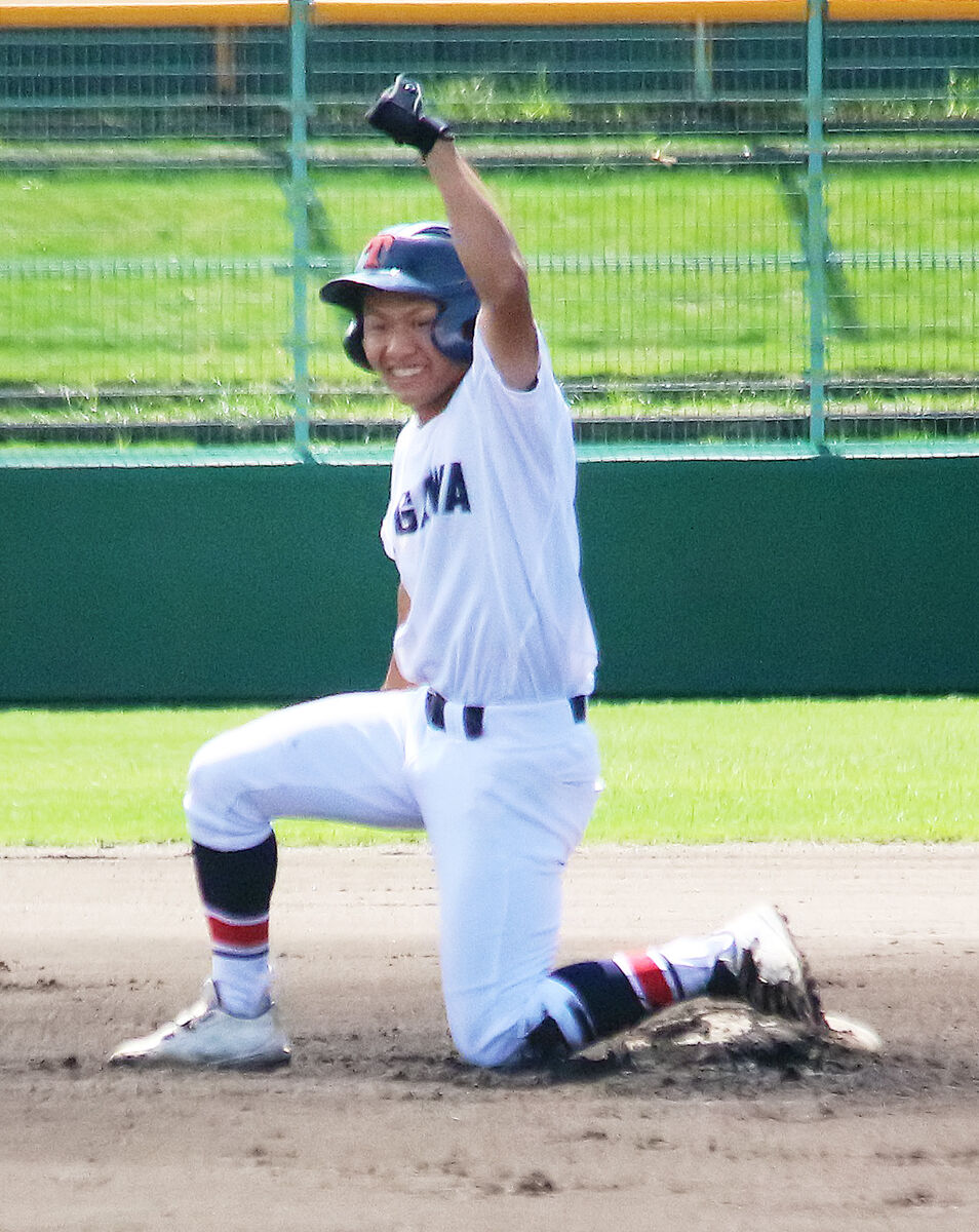高校野球】滝川二、上田拓海が先制打＆決勝打！ ゴルフメジャー制覇の
