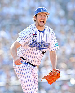 DeNA】バウアー、1か月ぶり2勝 日本一98年の復刻ユニで8回2