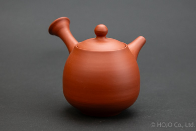 渡辺陶三 佐渡無名異 上赤急須 : お茶専門店HOJO