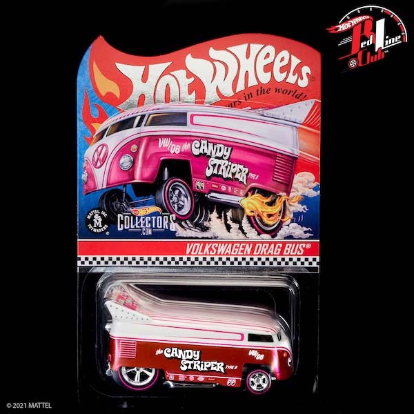RLC限定、VOLKSWAGEN DRAG BUS CANDY STRIPERがHWCに登場予定！ | Hot