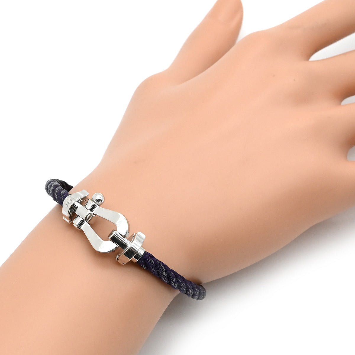 フレッド FRED フォース10 ラージモデル パープル×ホワイトゴールド