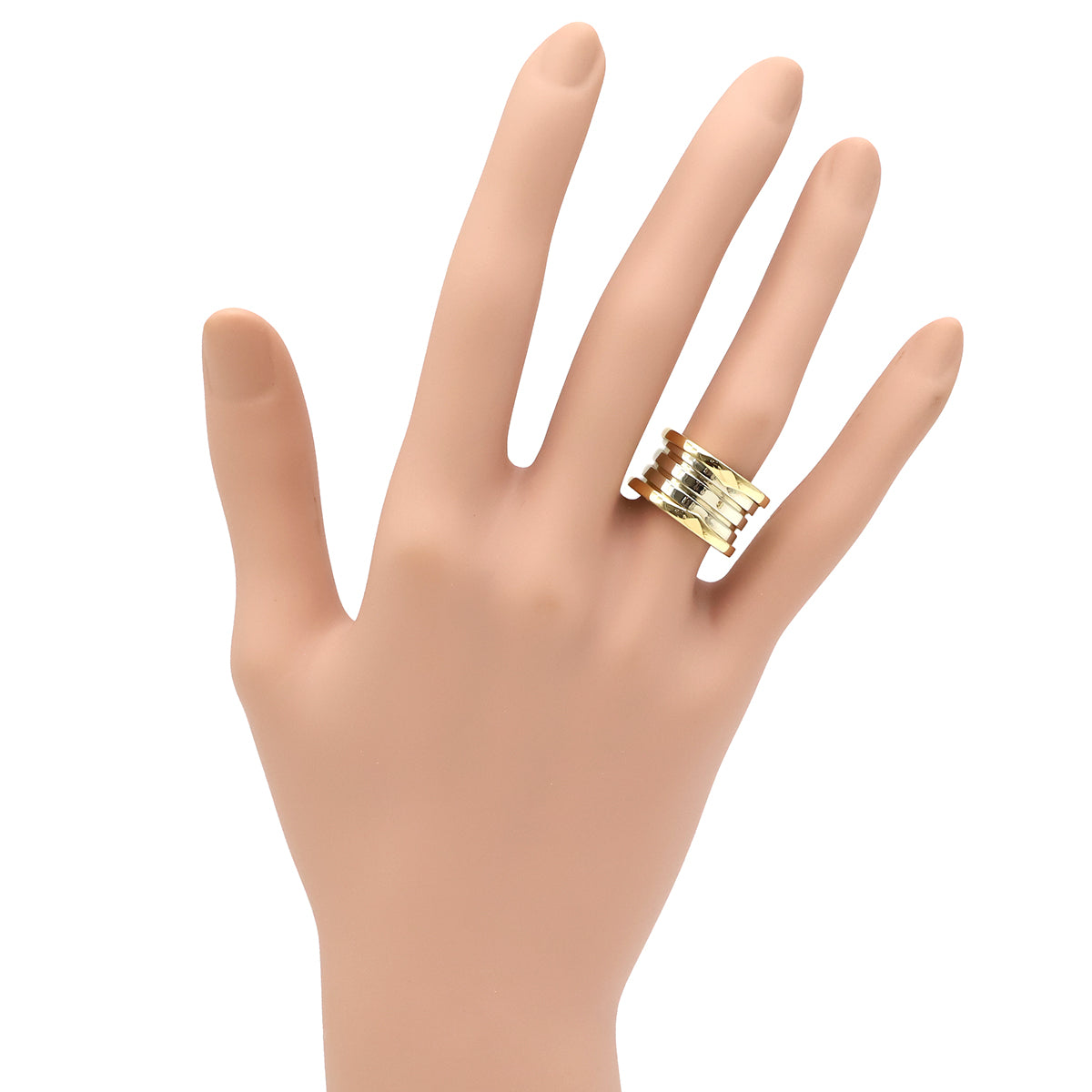 ブルガリ BVLGARI ビーゼロワン B-zero1 4バンドリング イエロー