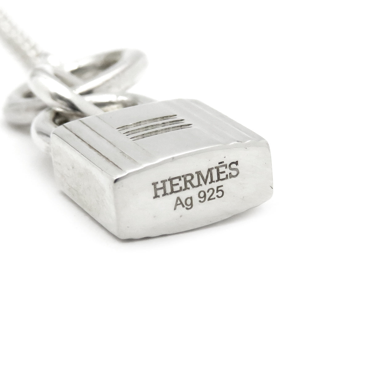 エルメス HERMES アミュレット ケリー カデナ シルバー シルバー925