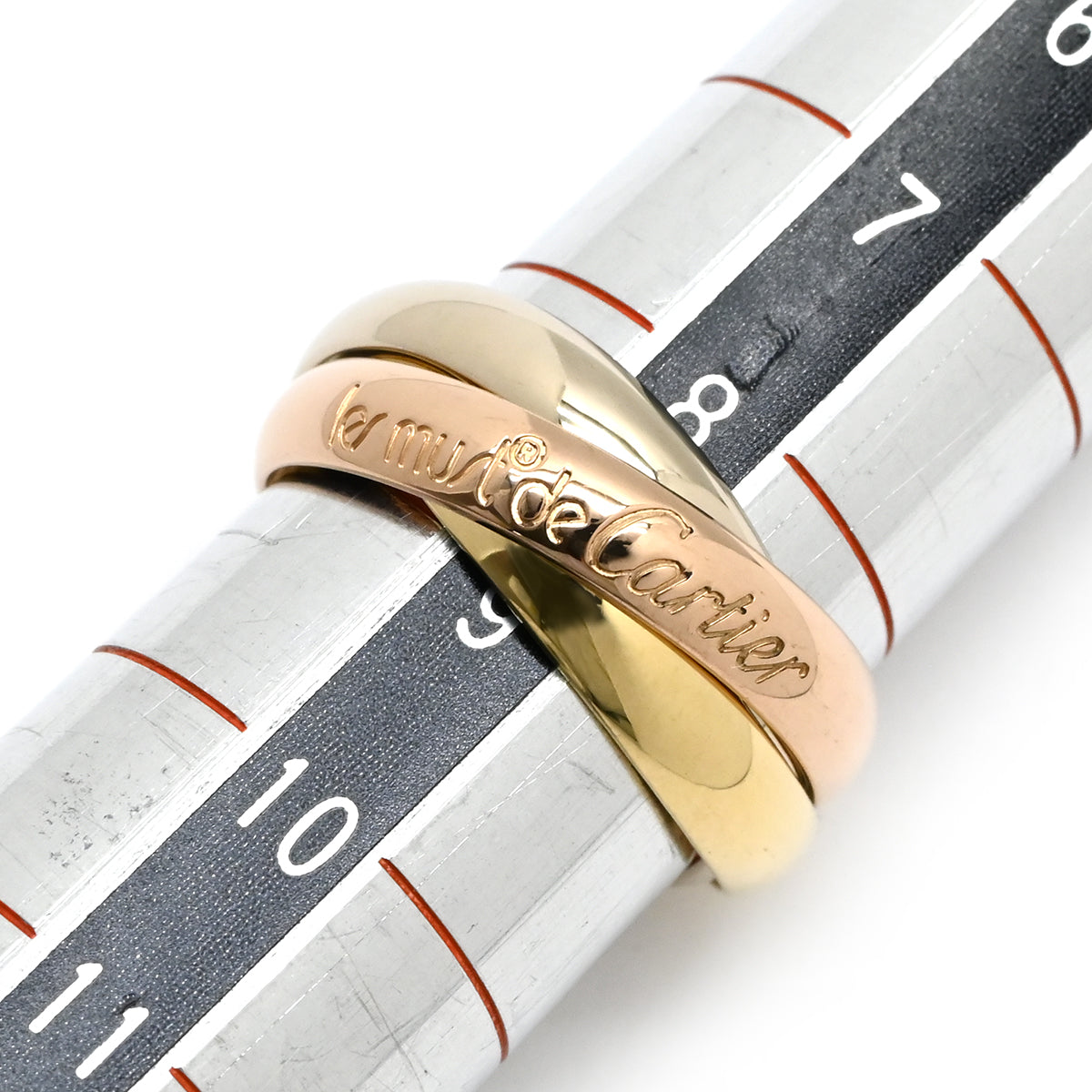カルティエ Cartier トリニティ ホワイトゴールド×イエローゴールド