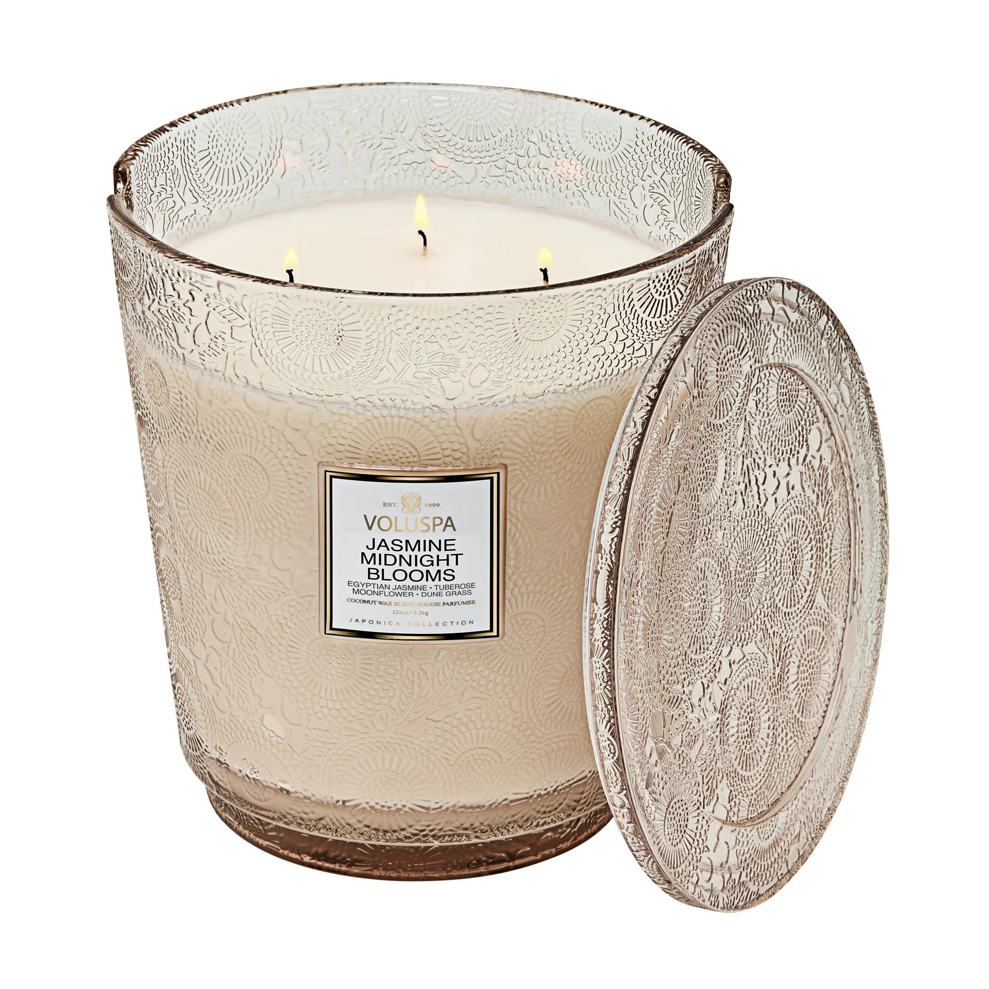 Jasmine Midnight Blooms 5 Wick Hearth – House Of Moseley