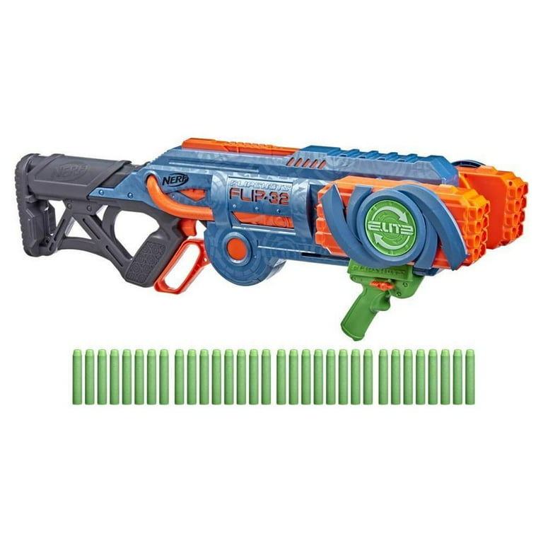Nerf Elite 2.0 Flipshots Flip-32 Blaster with Lever Action, 32