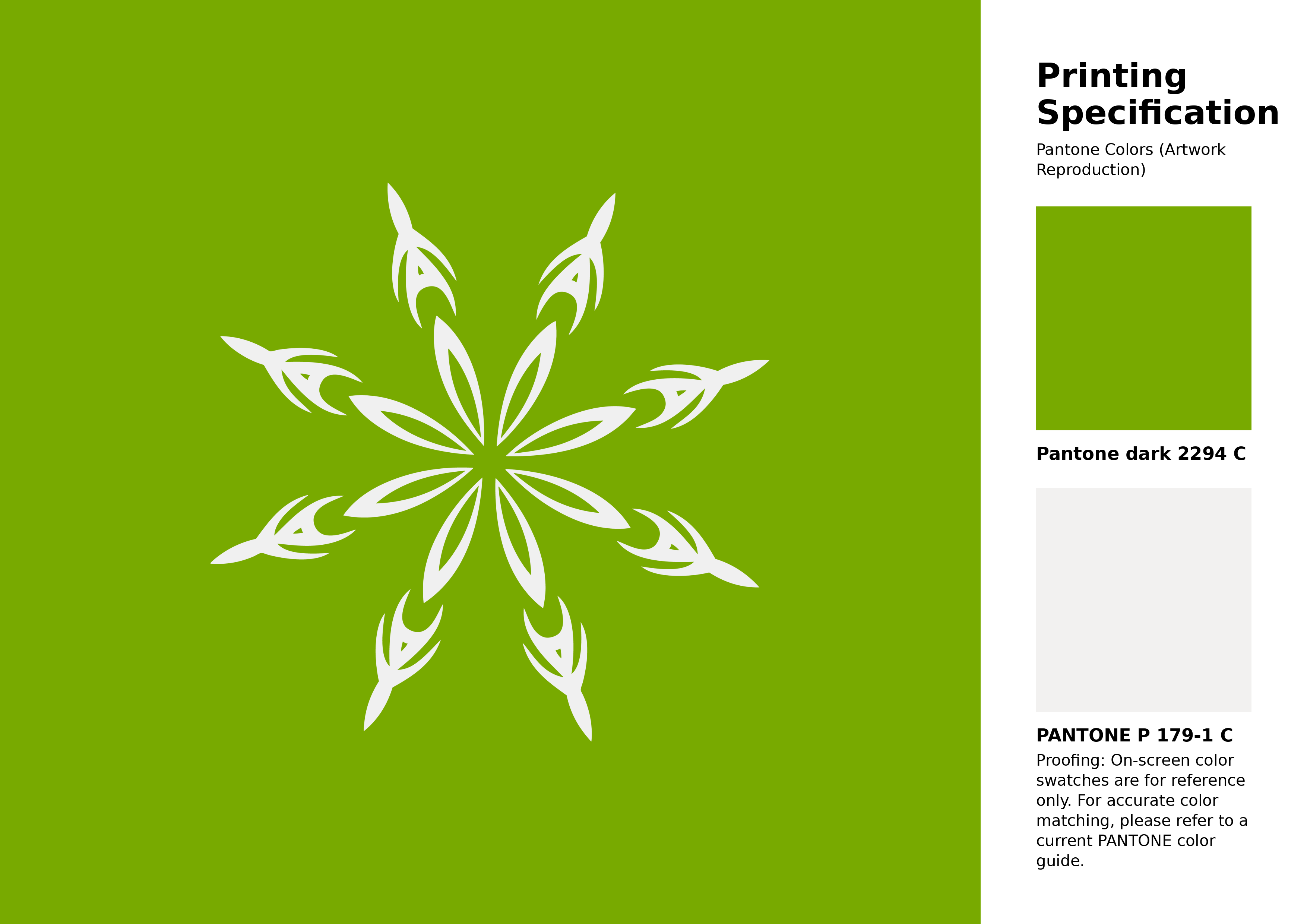 Hex Color #78aa00 | Printing Match PANTONE 2294 C | Color