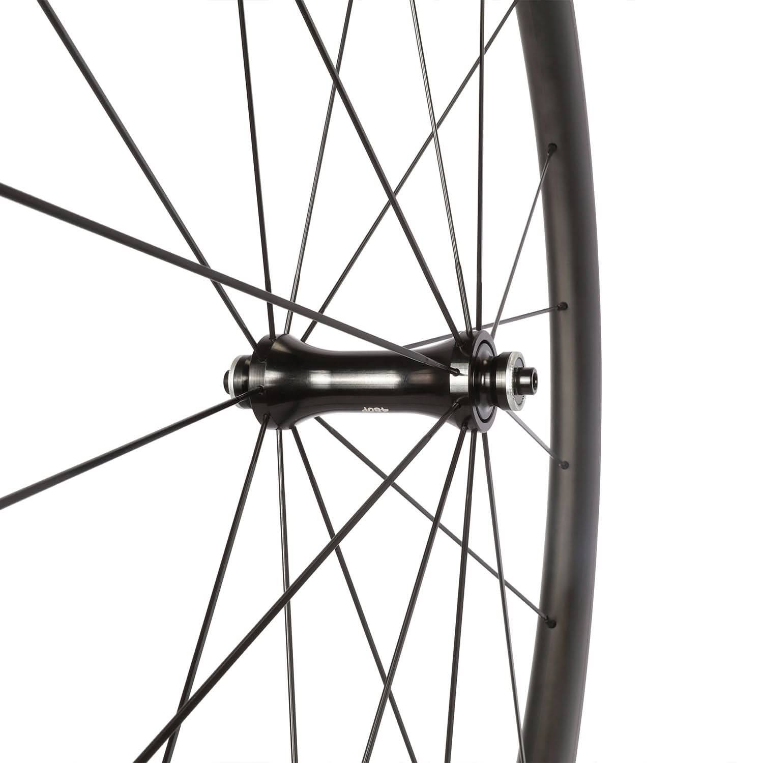 700C カーボン FL40mm チューブラー 25mm 幅 ホイールセット ロード