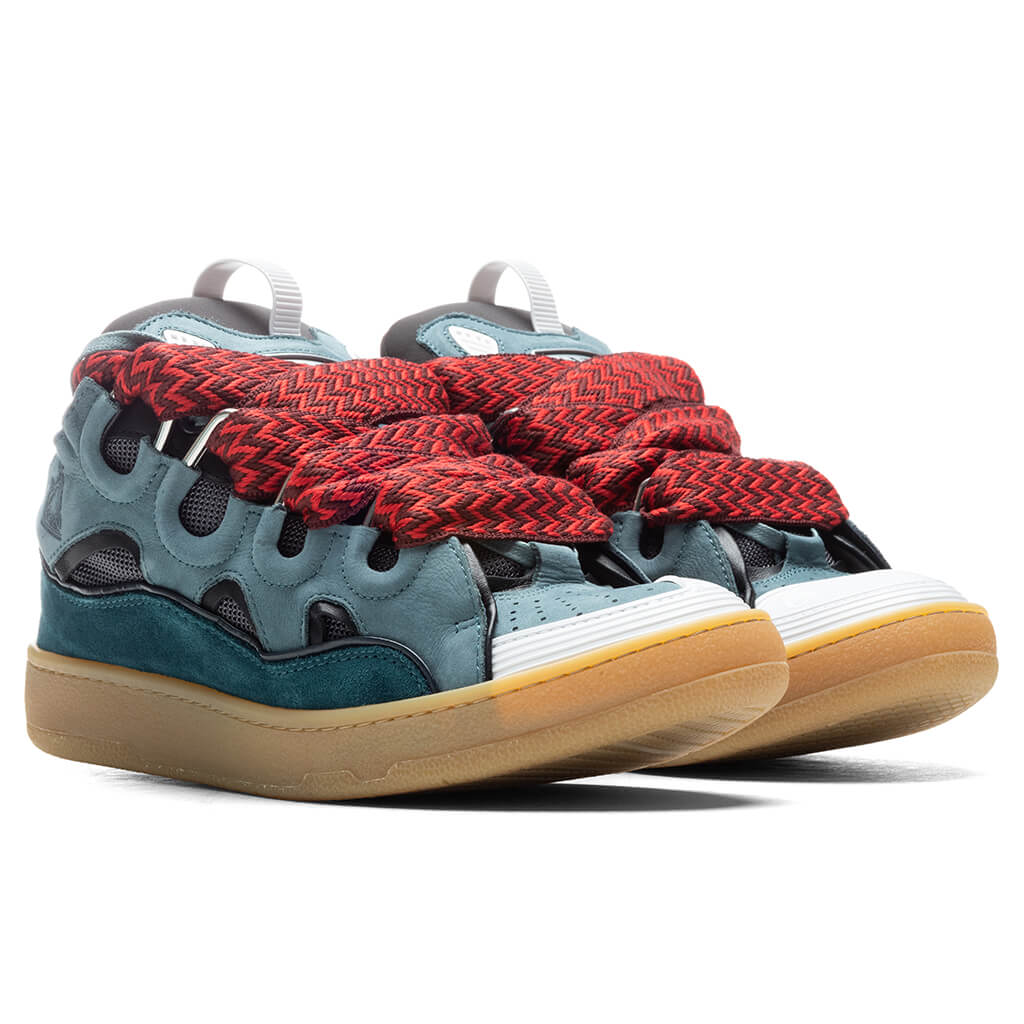 Lanvin Anthracite Curb Sneakers – ICETIME LUXE