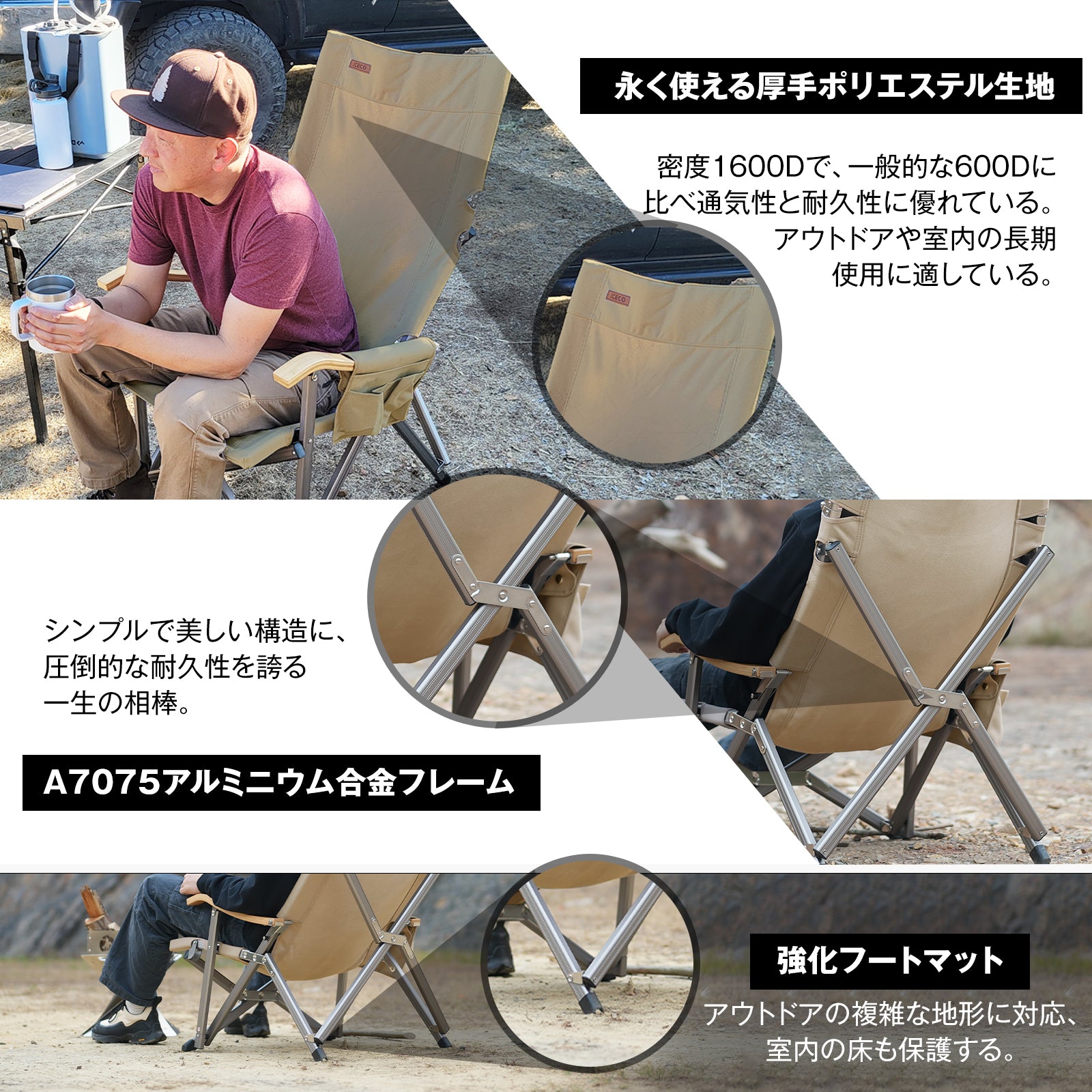 Hi1600 ハイバックチェア | ICECO