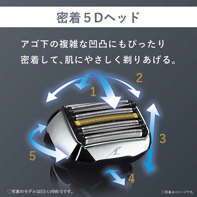 パナソニック ラムダッシュPRO 5枚刃 ES-LV5J-S シェーバー メンズ