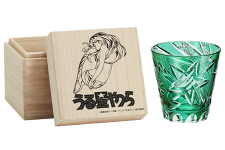 TVアニメ放送記念 うる星やつら 江戸切子グラス／プレミアム