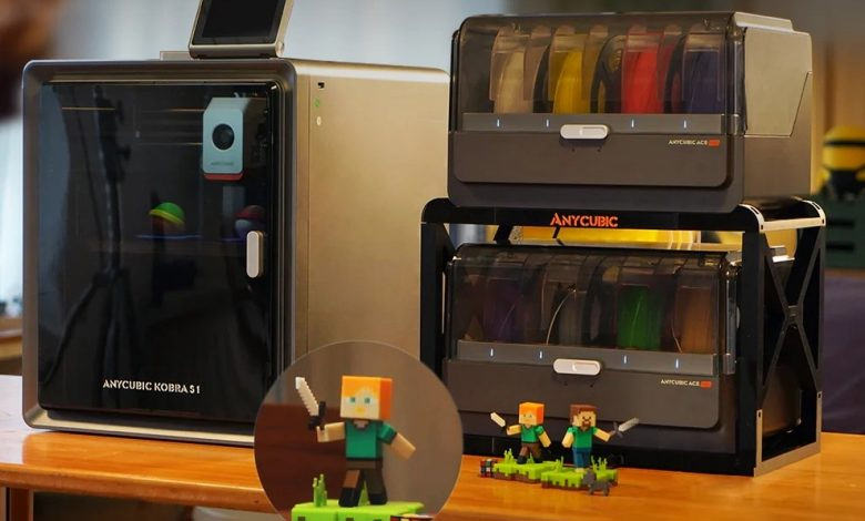 Anycubic、マルチカラー3Dプリンタ「S1 Combo」を発表 | 3DP id.arts