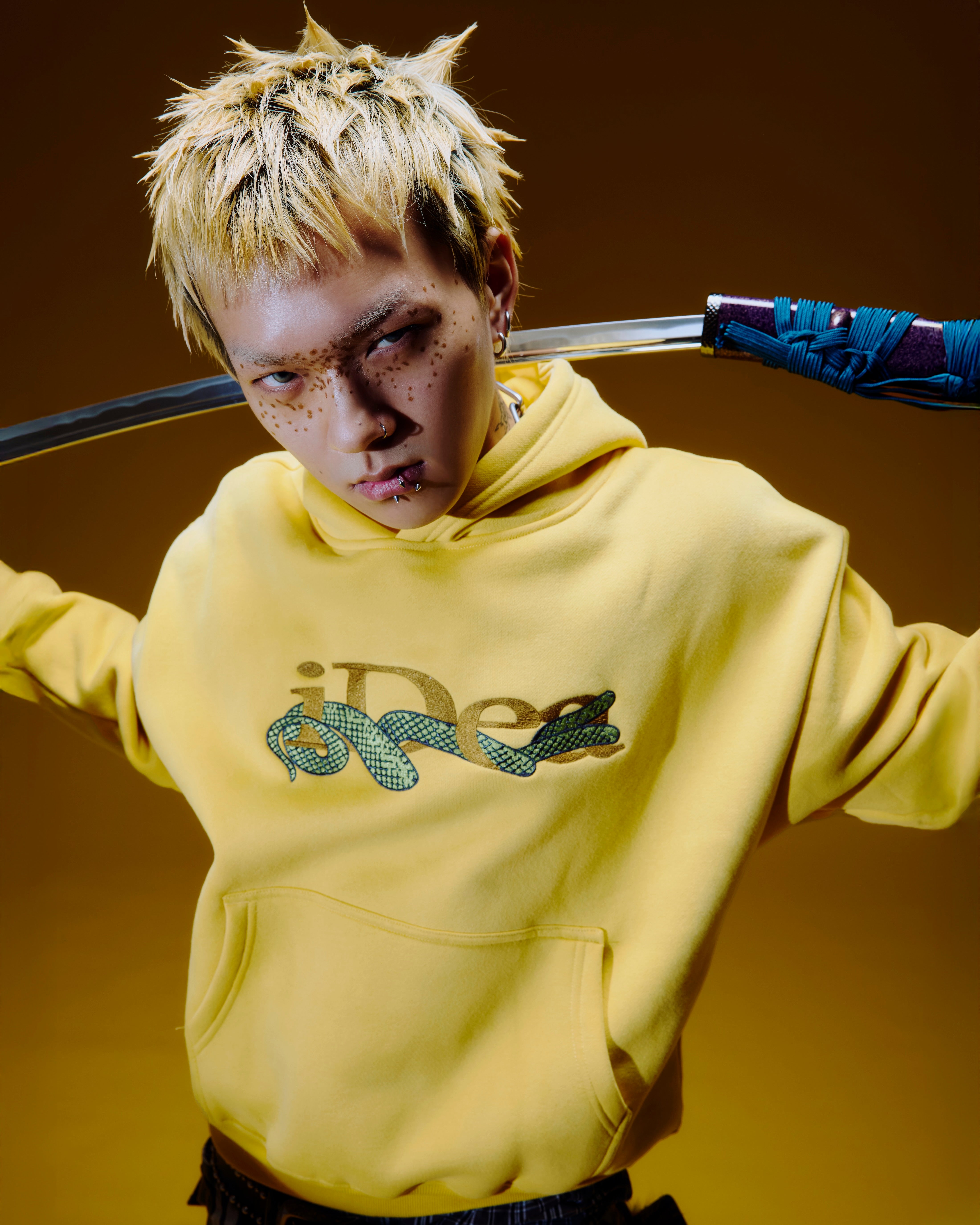 OUROBOROS HOODIE (Yellow) 25AW – IDEASWAM