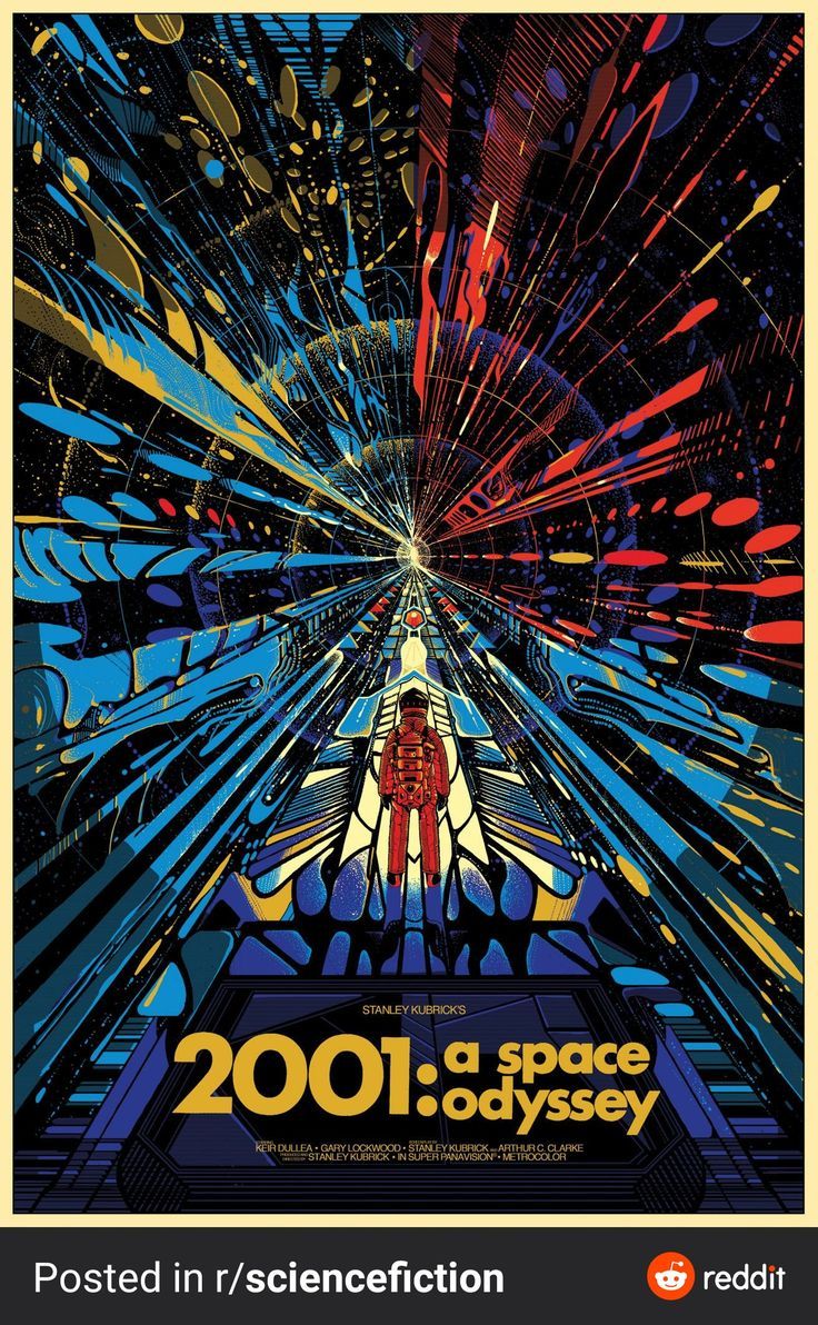 2001 A Space Odyssey Poster | 映画 ポスター, サイエンス