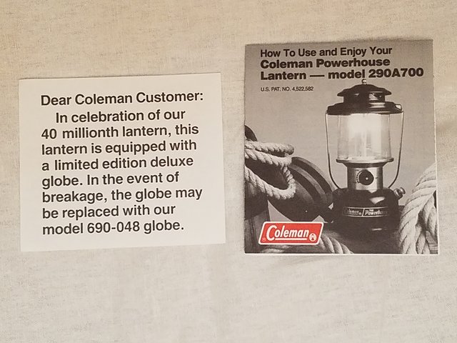 290A, Powerhouse 40M Celebration, 7/87, USA - The Coleman