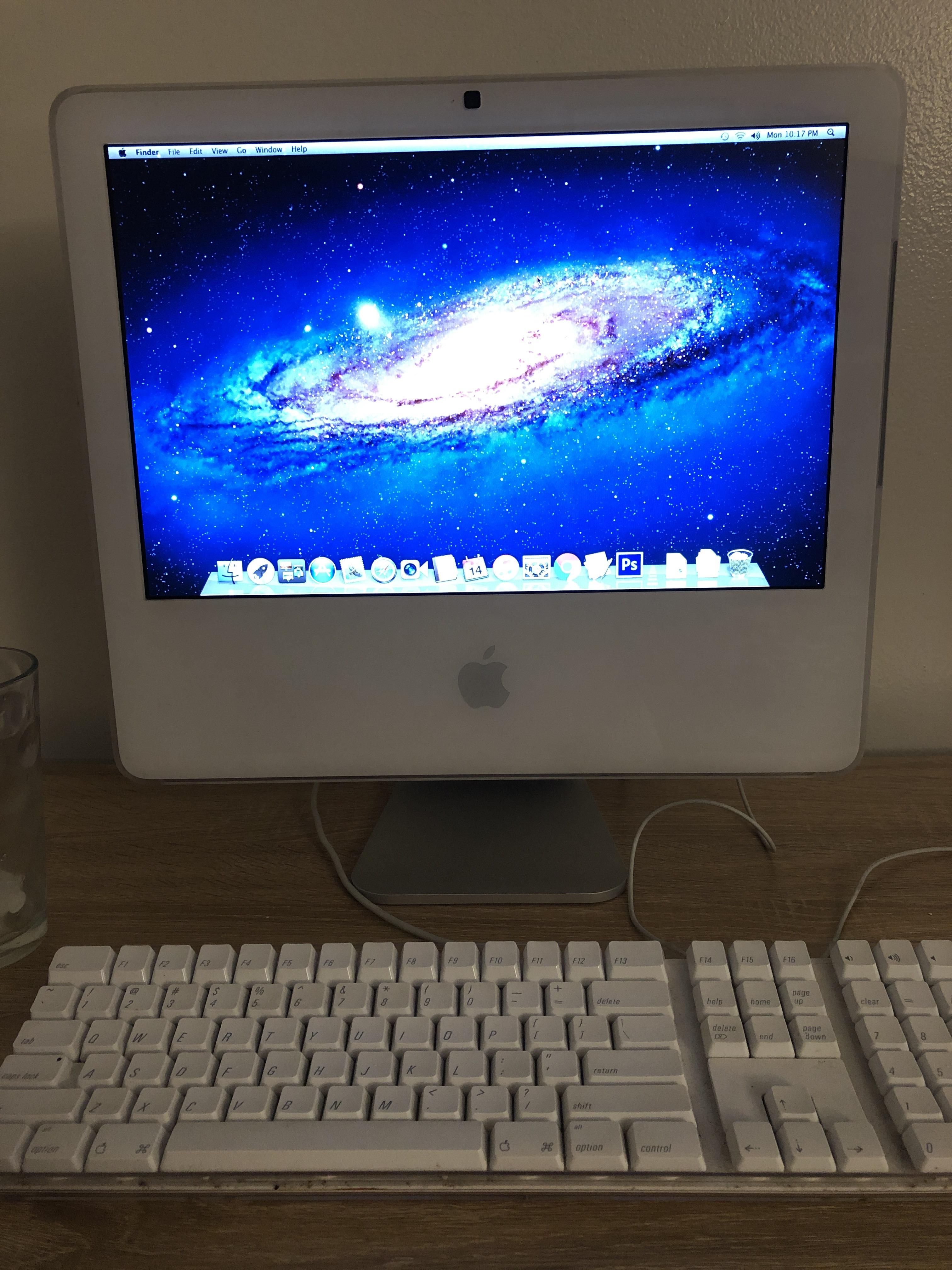 2006年製のiMac A1195を手に入れたんだけど - 1.83 GHz Intel Core 2