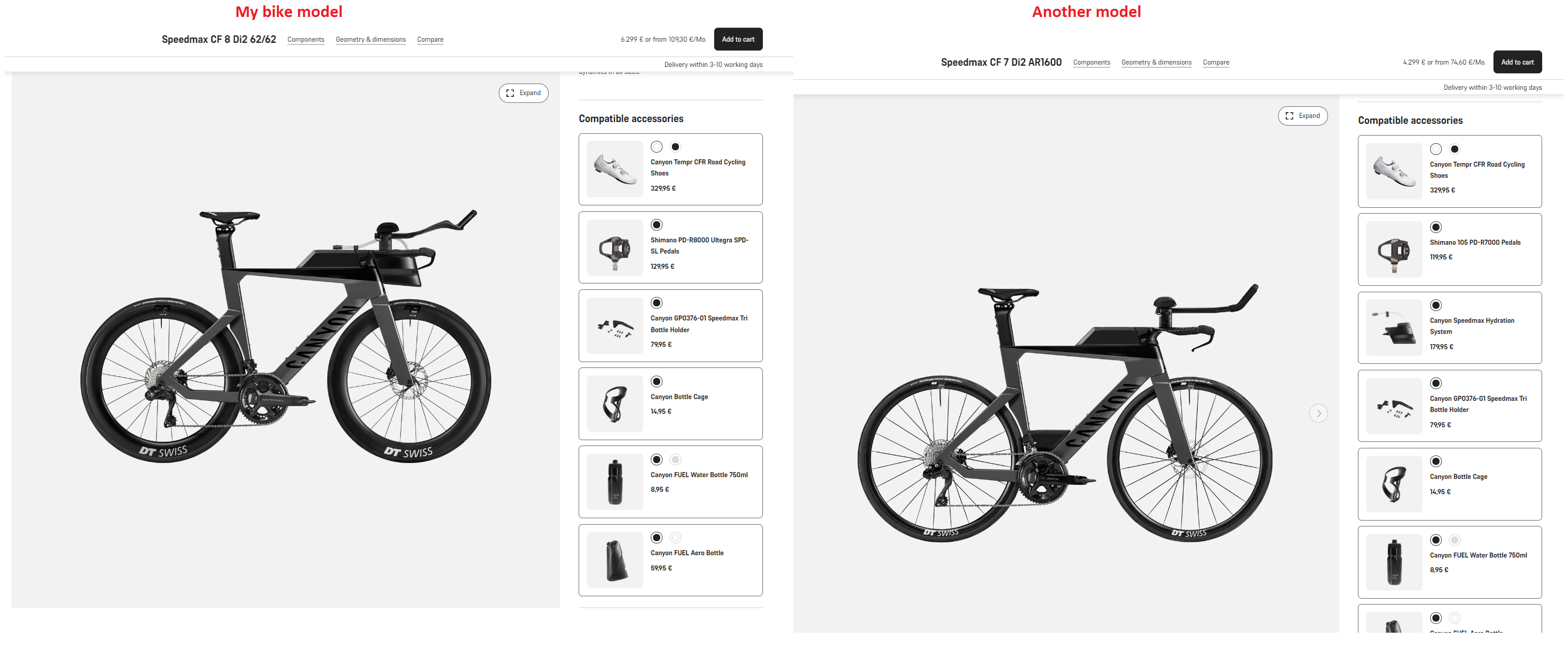 Missing Hydration System on My Canyon Speedmax – Who's Wrong Here