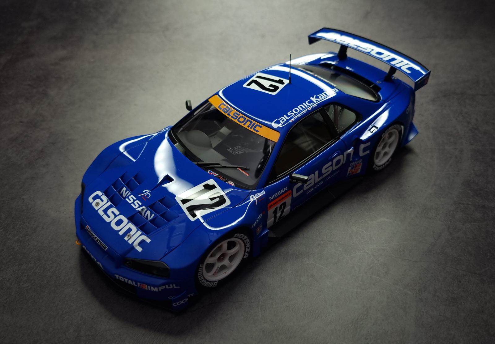 1/24 TAMIYA CALSONIC SKYLINE GT-R 2003 : r/modelmakers