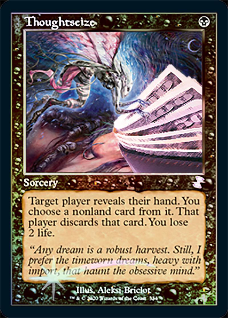 MTG 思考囲い / Thoughtseize 旧枠 英語版 4枚セット #U3259 MTG 思考