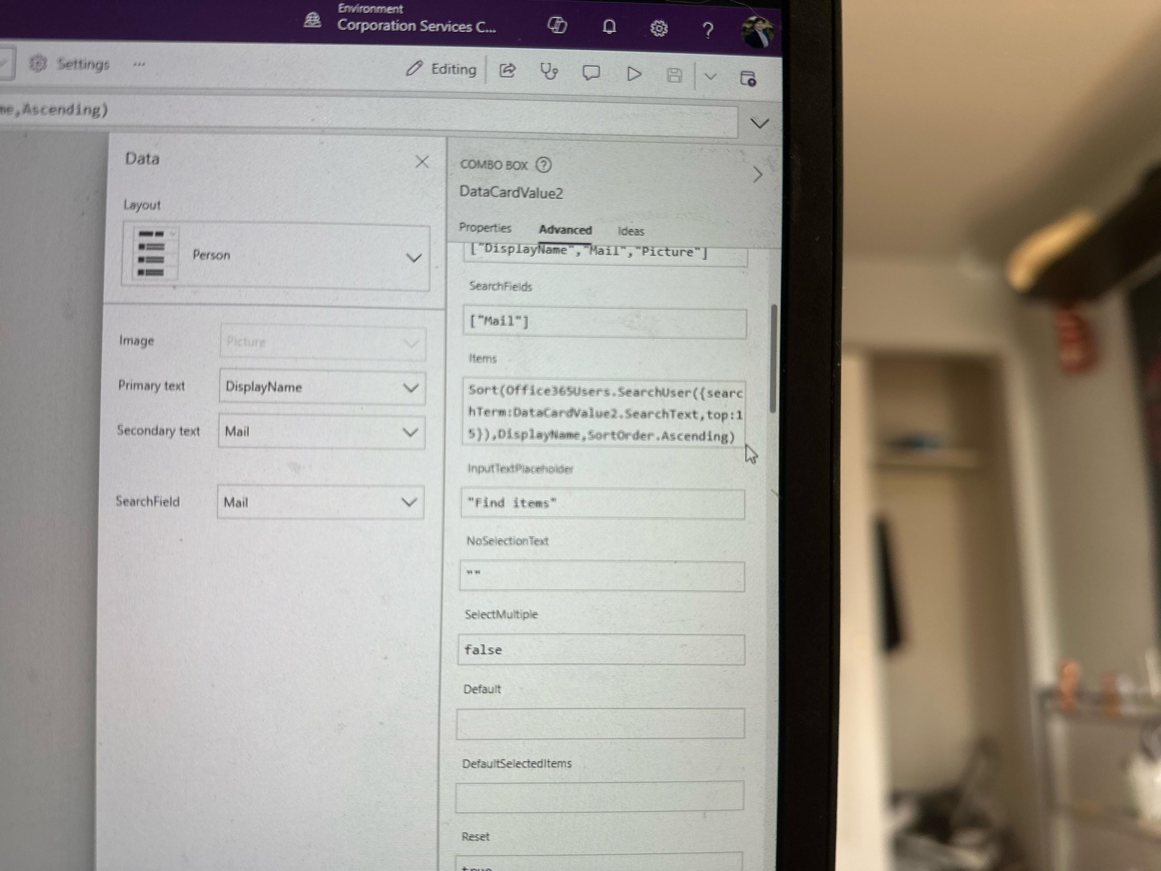コンボボックスで画像の変更ができない : r/PowerApps