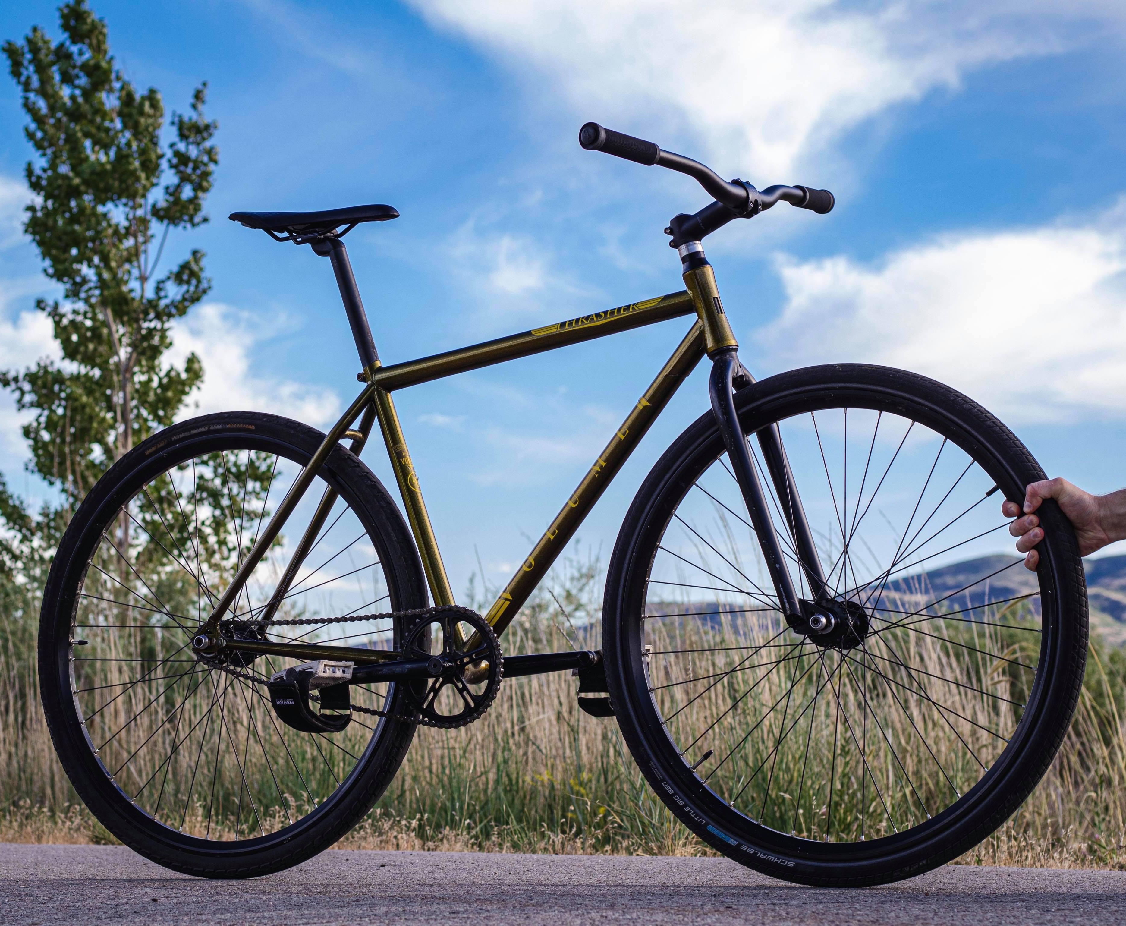 For on/off-road and tricks! Profile hubs and Volume Thrasher build