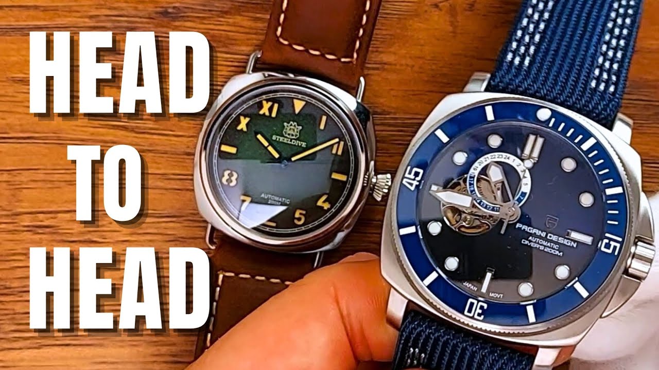 PAGANI DESIGN PD1736 vs STEELDIVE California SD1936 Review