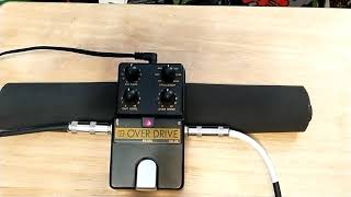 Pedal Demos by Andy B: 1980s Pearl OD-05 Overdrive - YouTube