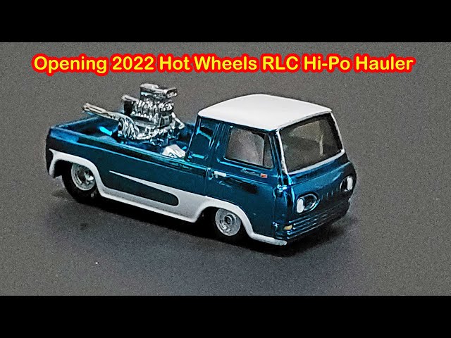 Opening 2022 Hot Wheels RLC Hi-Po Hauler Gas Monkey 63 Ford