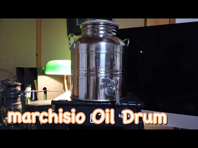 夏到来！！マルキジオ オイルドラム 5L 開封レビュー ウォーター