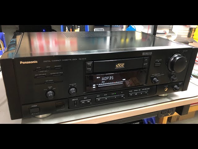 Panasonic Digital Compact Cassette RS-DC10 - YouTube
