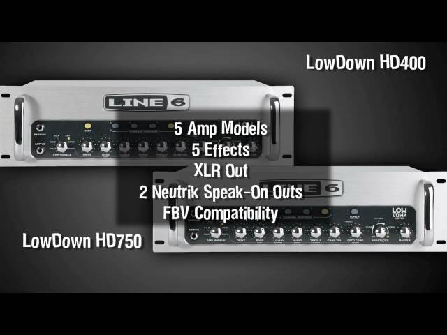 LowDown Bass Amplifer Overview | Line 6 - YouTube