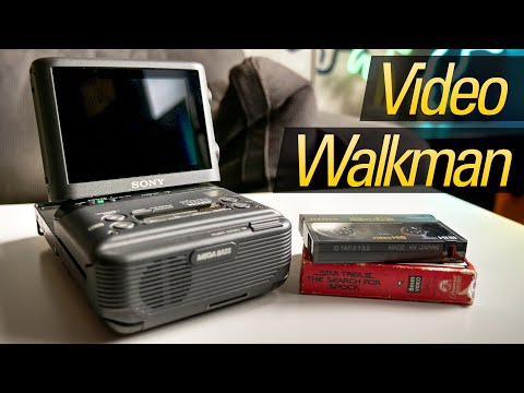 Video Walkman: Sony's 1991 Portable 8mm VCR! - YouTube