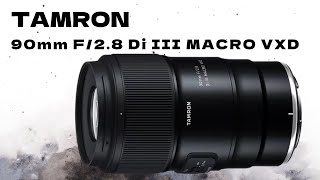TAMRON 90mm F:2 8 Di III MACRO VXD レビュー - YouTube