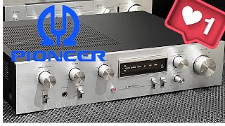 pioneer SA-7700】デザイン秀逸なヴィンテージプリメインアンプ 【1978