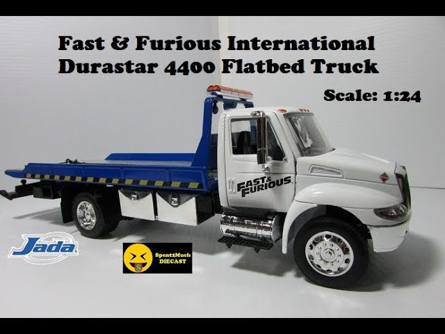 JADA 1:24 Fast & Furious International Durastar 4400 Flatbed Truck