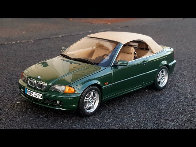 BMW 328i E46 Cabriolet 1/18 Kyosho - YouTube