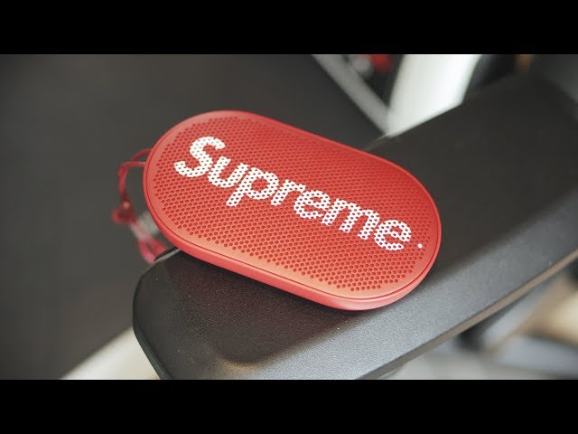SUPREME X B&O PLAY P2 WIRELESS SPEAKER REVIEW! - YouTube
