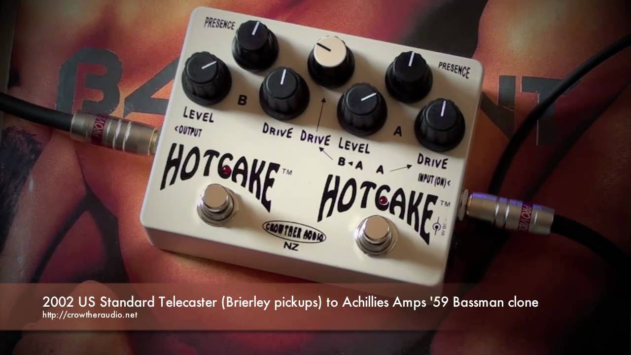 Crowther Audio: Double Hotcake (General overview) Tele to Bassman