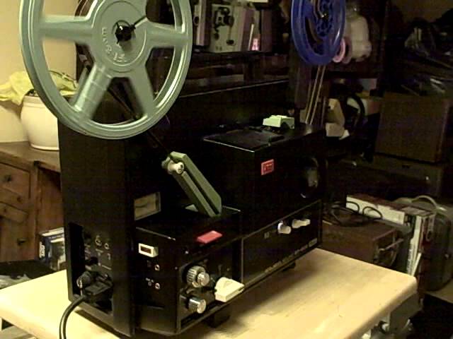 ELMO ST 800 Super 8 Film Projector - YouTube