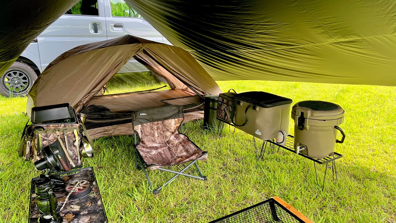 TARAS BOULBA】タラスブルバの激安テントで過ごす夏のソロキャンプ