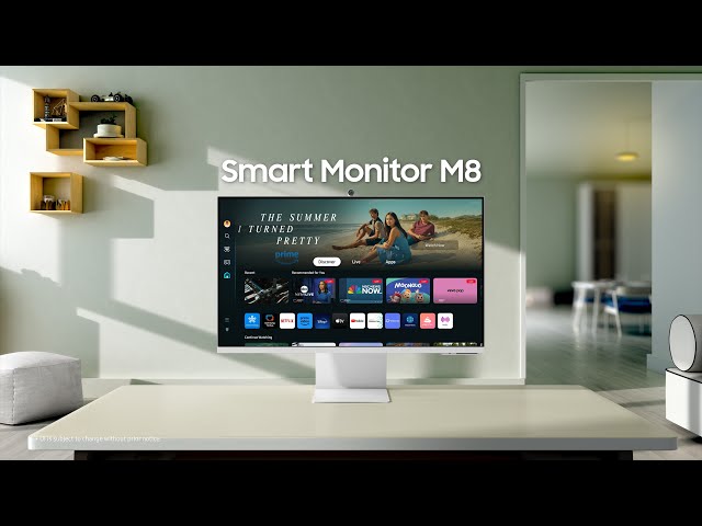 Smart Monitor M8: Official Introduction I Samsung - YouTube