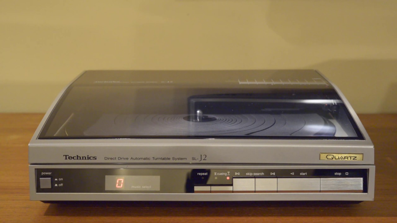 Technics SL-J2 Turntable Demonstration - YouTube