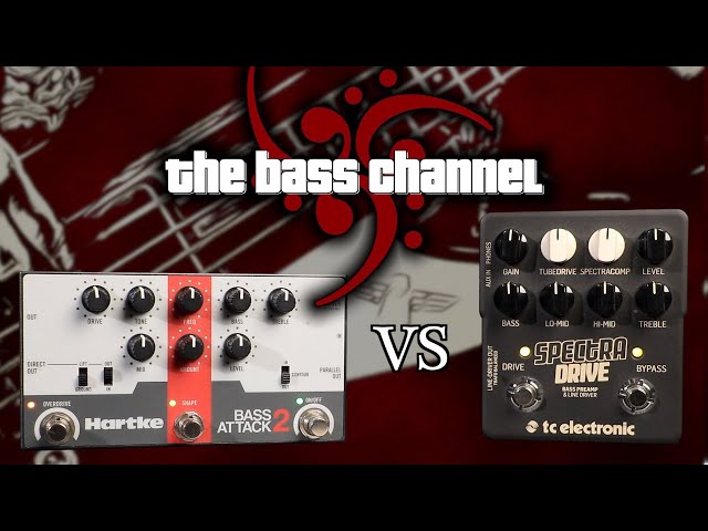 Hartke Bass Attack 2 vs. TC Electronic SpectraDrive - YouTube