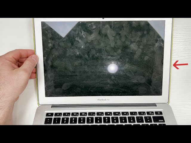 How to Fix A Cracked Macbook Air Screen (A1466) - YouTube