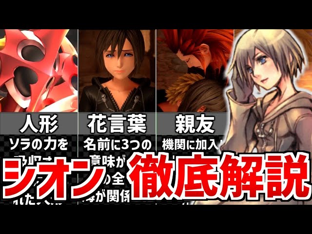 シオンについてゆっくり解説 【キングダムハーツ】 - YouTube