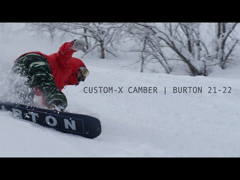 CUSTOM X CAMBER | BURTON 21-22 - YouTube